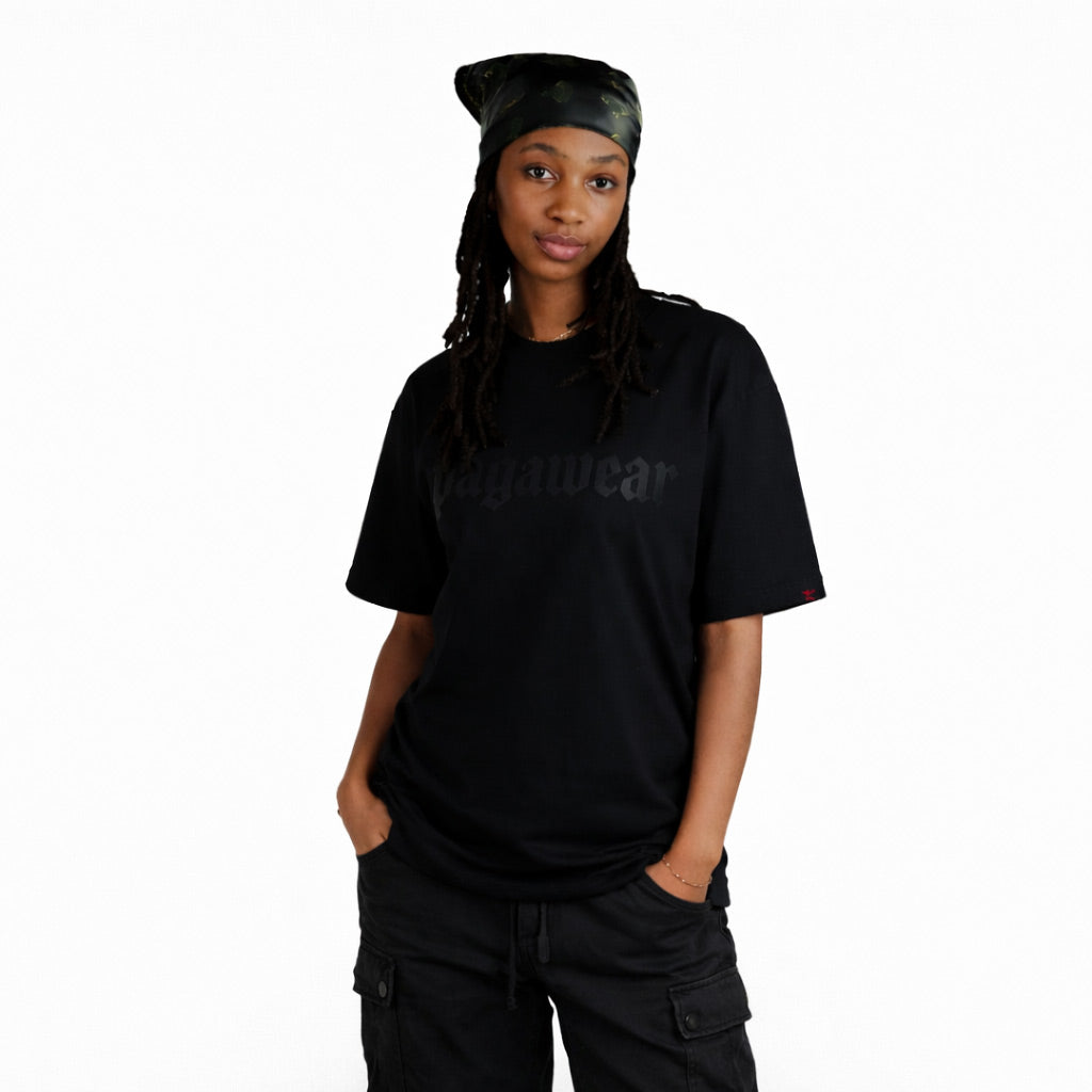 OBJECT: PAGA TYPOGRAPHY [PUFF VINYL] // NOIR // REF: PW-01-0300