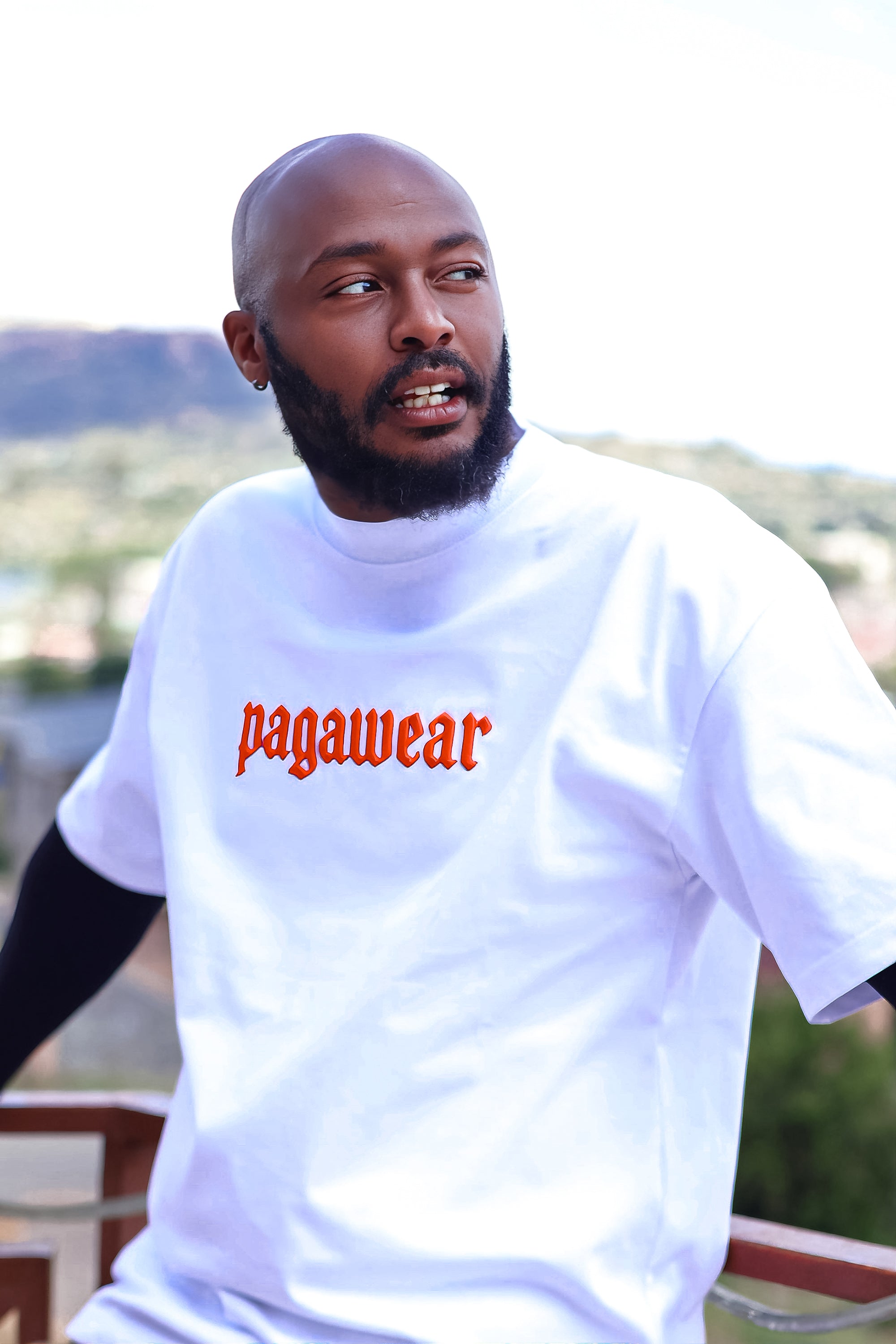 OBJECT: PAGA TYPOGRAPHY [HERITAGE RED] [3D-SCULPTED] // REF:PW-01-0300