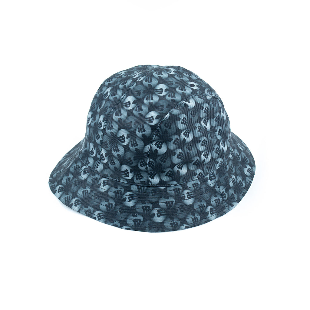 OBJECT: PAGA LOGO PATTERN REVERSIBLE BUCKET HAT // PATTERN 2 // REF: PW-01-HAT