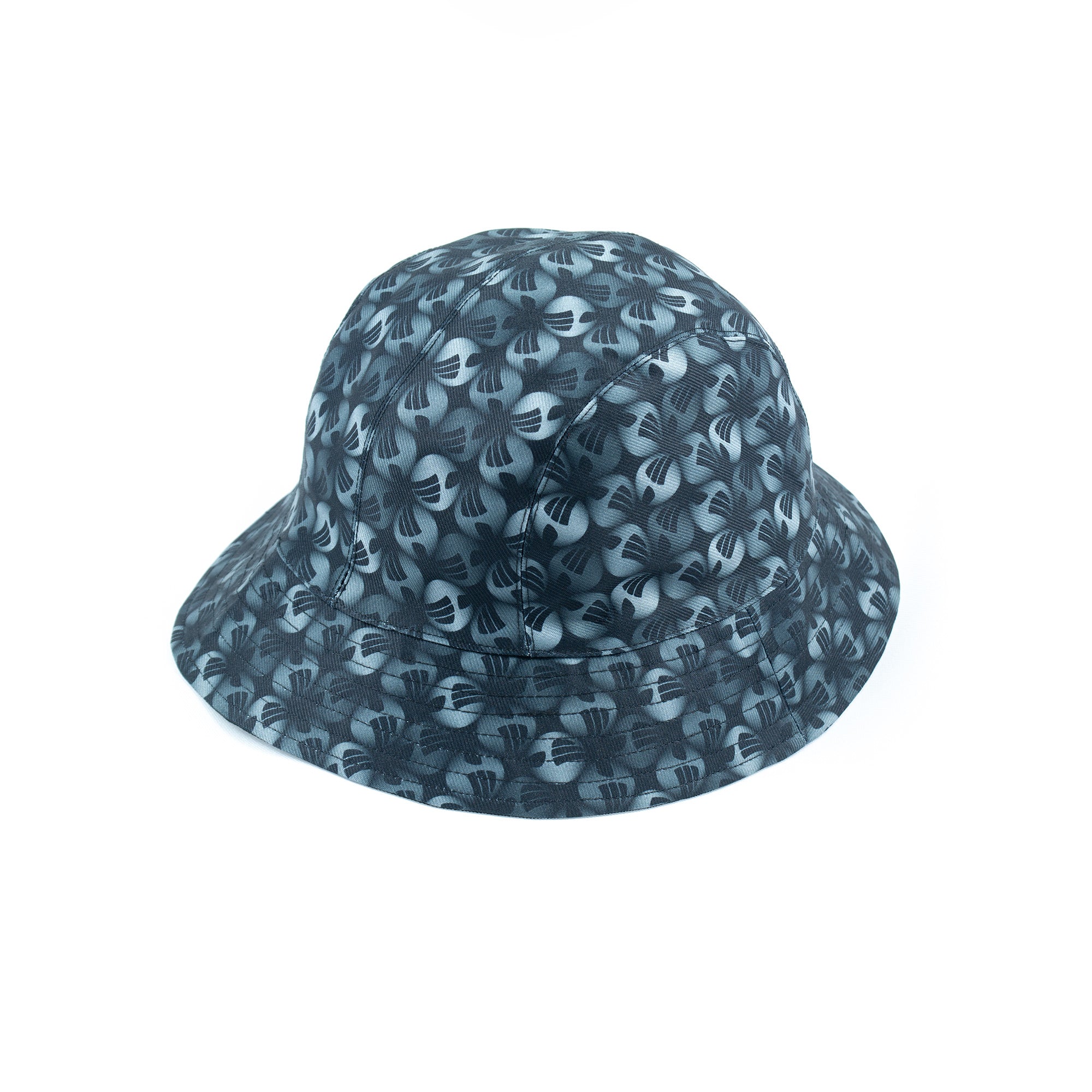 OBJECT: PAGA LOGO PATTERN REVERSIBLE BUCKET HAT // PATTERN 2 // REF: PW-01-HAT