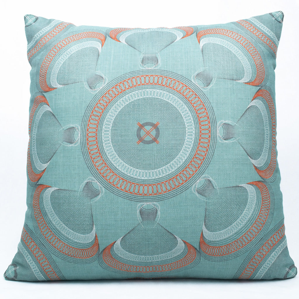 OBJECT: NALELI EA BASOTHO SAGE [TWEED WEAVE CUSHION COVER] // REF: PW-SS-TW215
