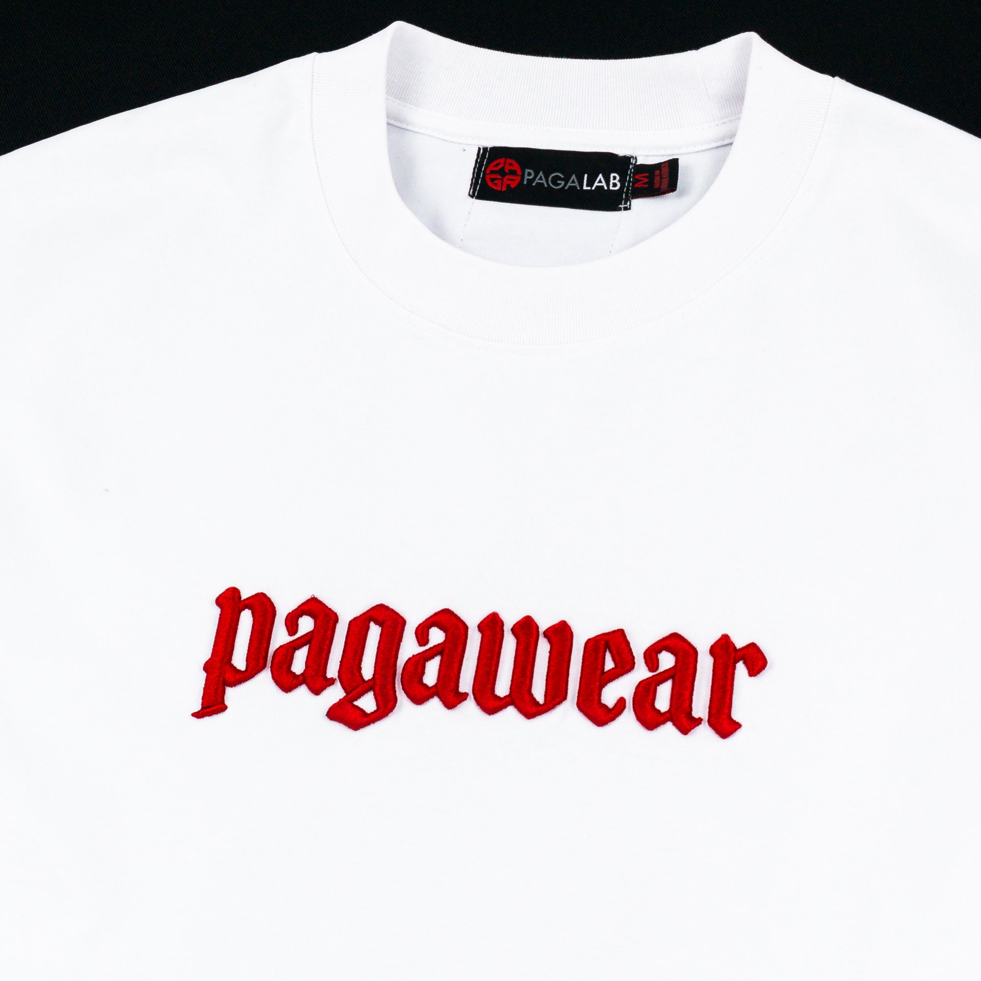 OBJECT: PAGA TYPOGRAPHY [HERITAGE RED] [3D-SCULPTED] // REF:PW-01-0300