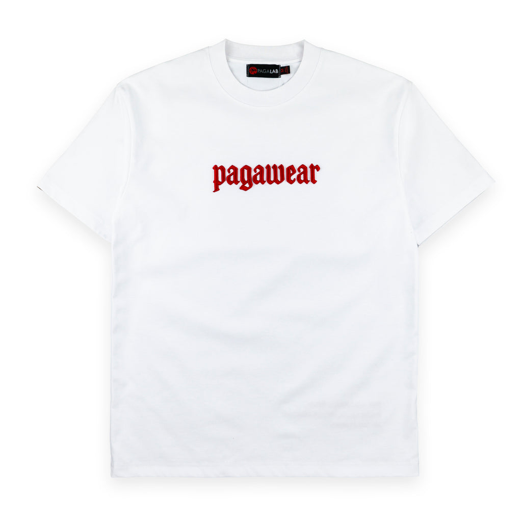 OBJECT: PAGA TYPOGRAPHY [HERITAGE RED] [3D-SCULPTED] // REF:PW-01-0300