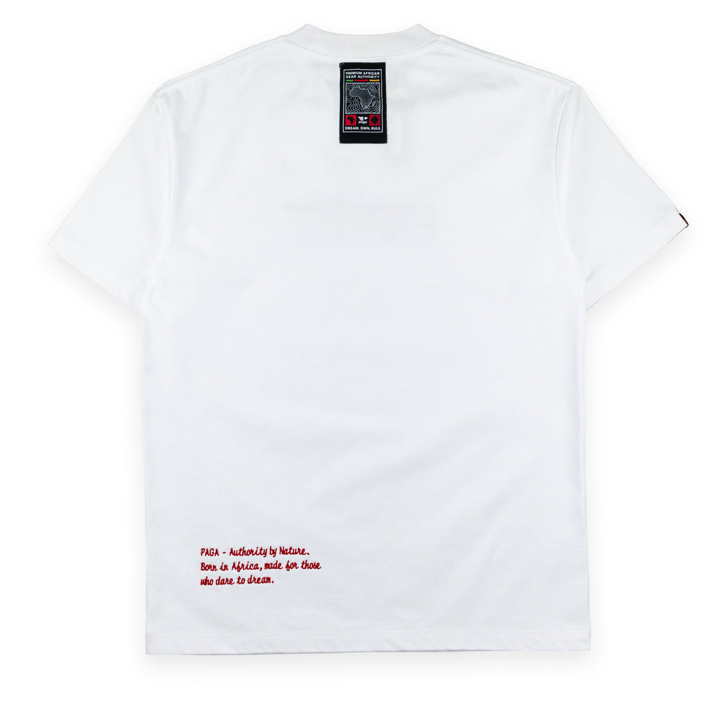 OBJECT: PAGA TYPOGRAPHY [HERITAGE RED] [3D-SCULPTED] // REF:PW-01-0300