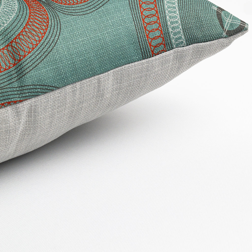 OBJECT: NALELI EA BASOTHO SAGE [TWEED WEAVE CUSHION COVER] // REF: PW-SS-TW215