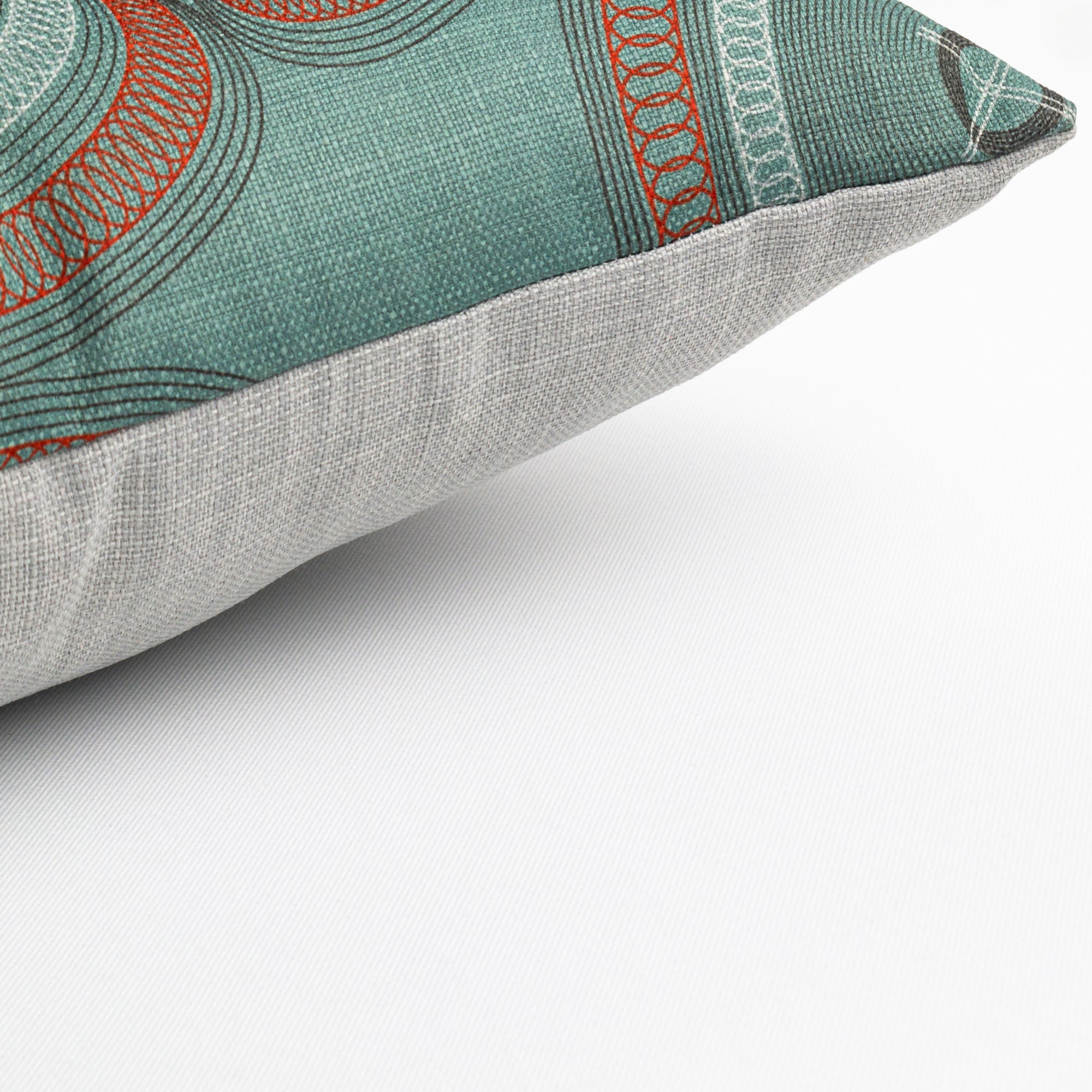 OBJECT: NALELI EA BASOTHO SAGE [TWEED WEAVE CUSHION COVER] // REF: PW-SS-TW215
