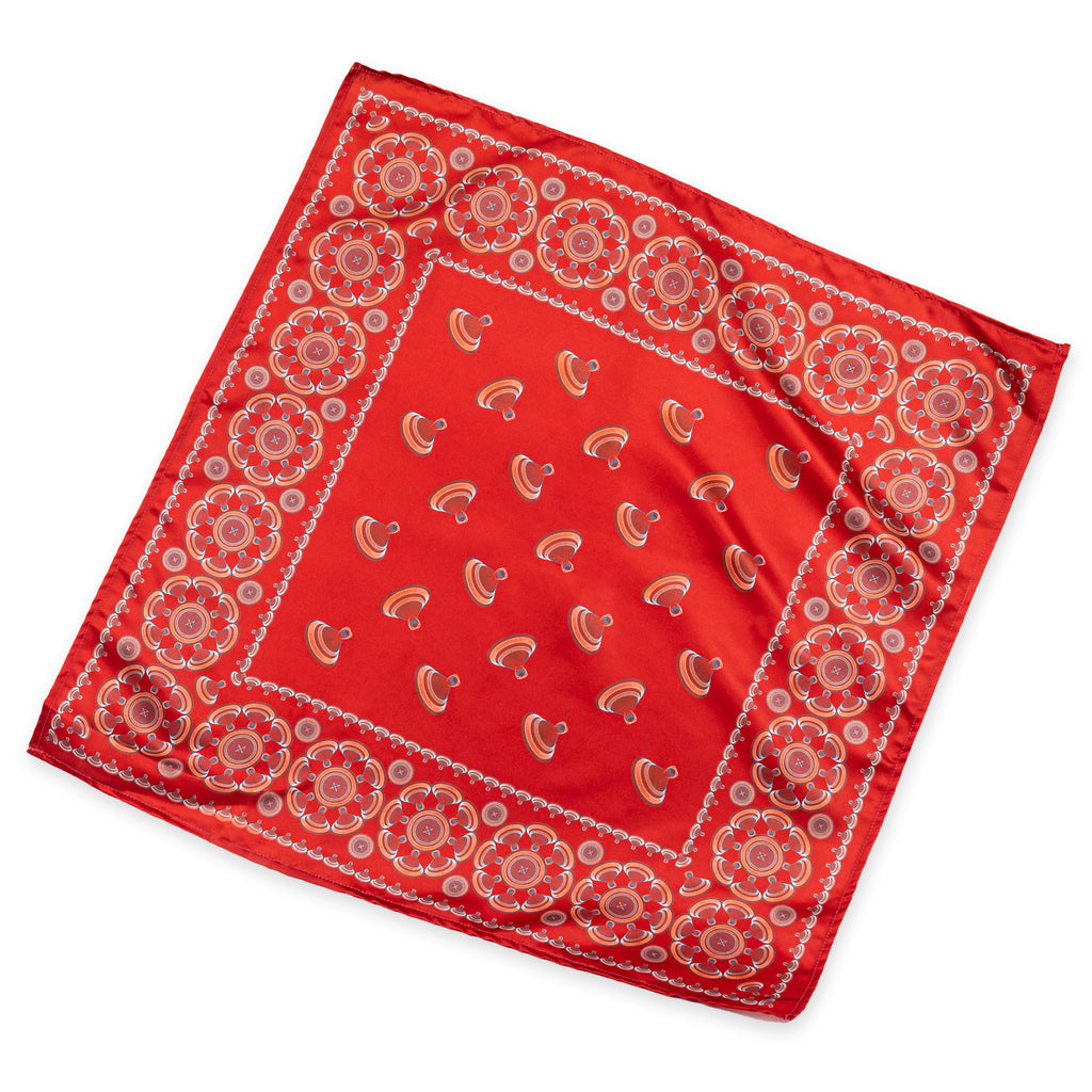 OBJECT: NALELI EA BASOTHO STRUCTURAL SATIN BANDANA // REF: PW-AC-B01