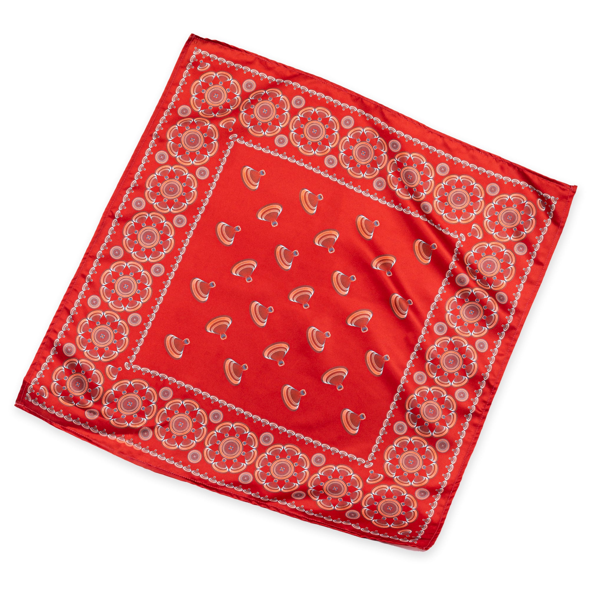 OBJECT: NALELI EA BASOTHO STRUCTURAL SATIN BANDANA // REF: PW-AC-B01
