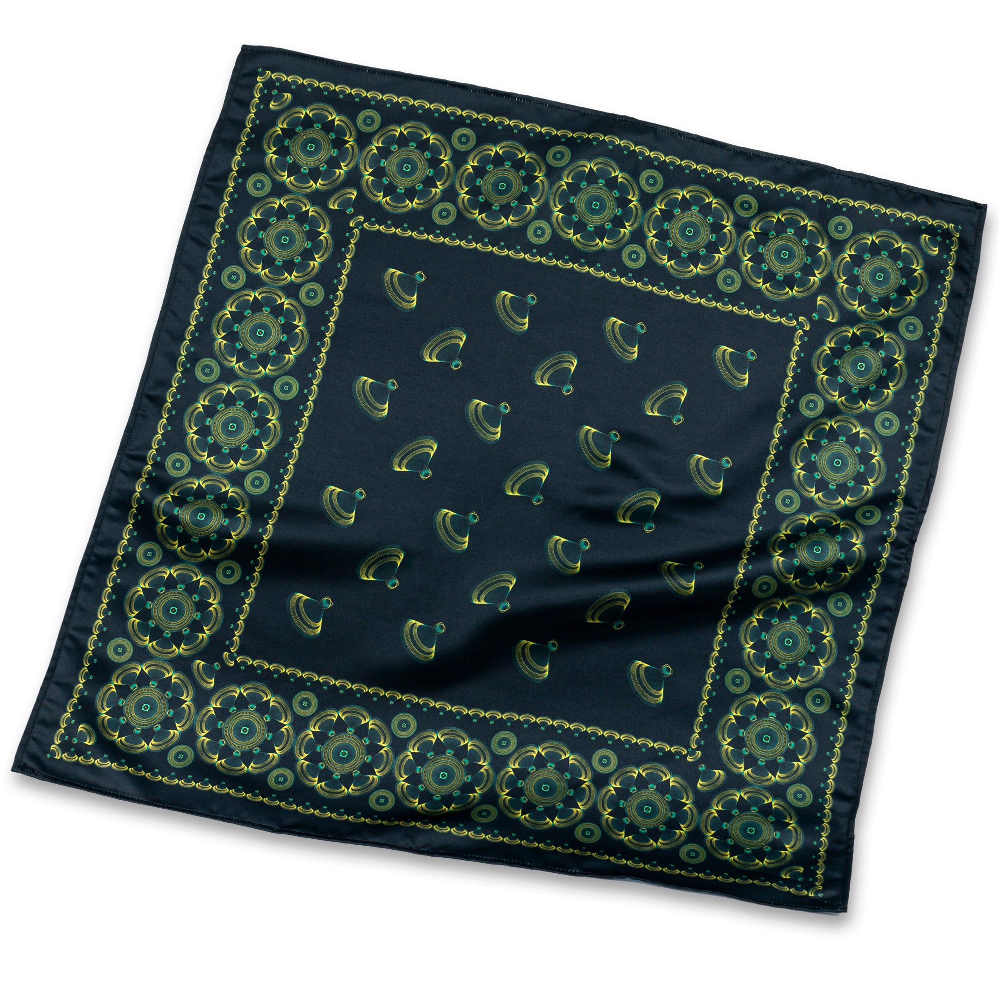 OBJECT: NALELI EA BASOTHO STRUCTURAL SATIN BANDANA // REF: PW-AC-B01