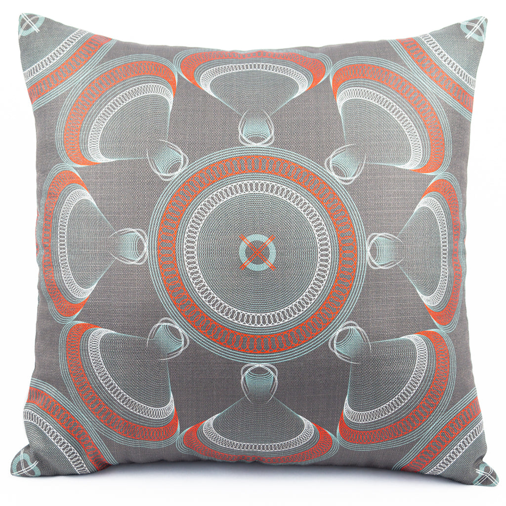 OBJECT: NALELI EA BASOTHO SLATE [TWEED WEAVE CUSHION COVER] // REF: PW-SS-TW215