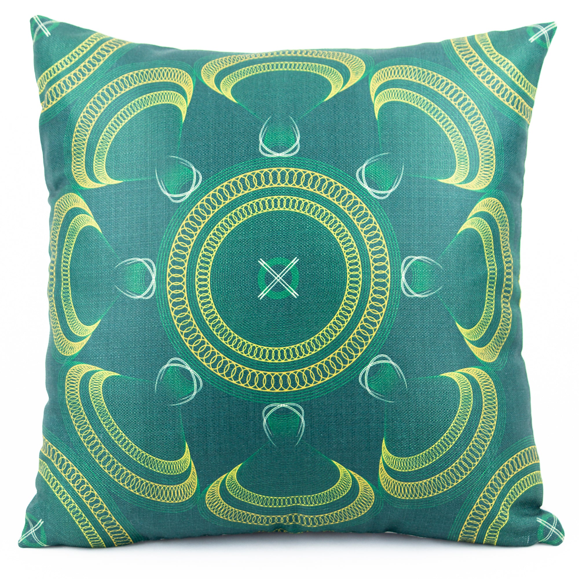 OBJECT: NALELI EA BASOTHO EMERALD [TWEED CUSHION COVER] // REF: PW-SS-TW215