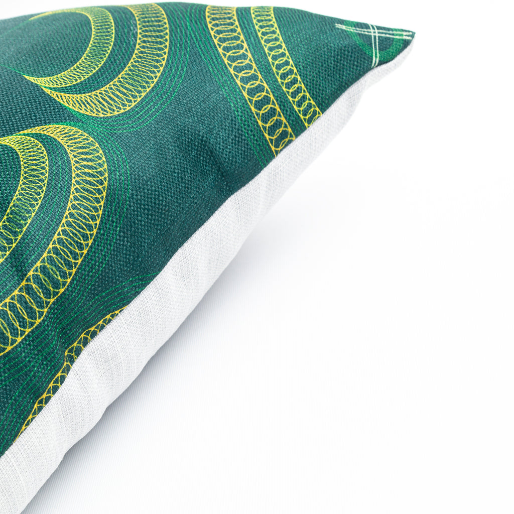 OBJECT: NALELI EA BASOTHO EMERALD [TWEED CUSHION COVER] // REF: PW-SS-TW215