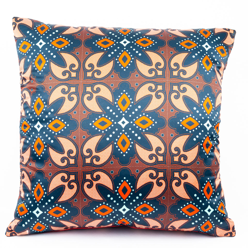 OBJECT: SPIRIT OF BASOTHO MIDNIGHT BATIK CUSHION COVER // REF: PW-SS-ST130