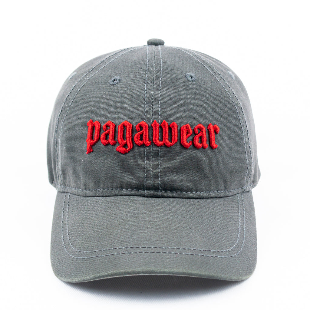 OBJECT: TYPOGRAPHY CANVAS CAP // REF: PW-AC-H03