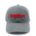 OBJECT: TYPOGRAPHY CANVAS CAP // REF: PW-AC-H03