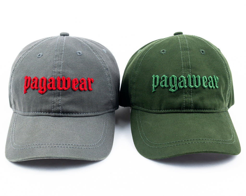 OBJECT: TYPOGRAPHY CANVAS CAP // REF: PW-AC-H03