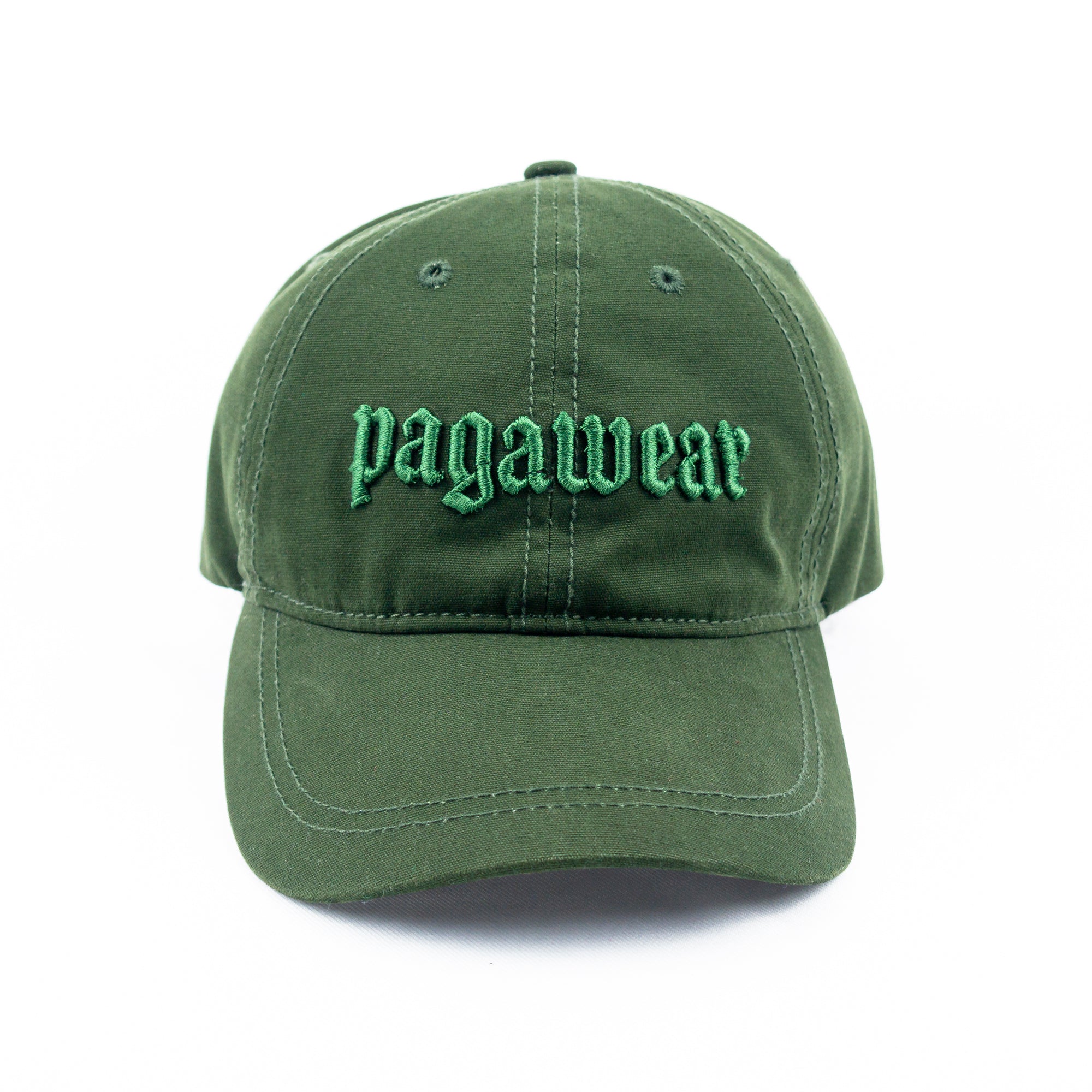 OBJECT: TYPOGRAPHY CANVAS CAP // REF: PW-AC-H03
