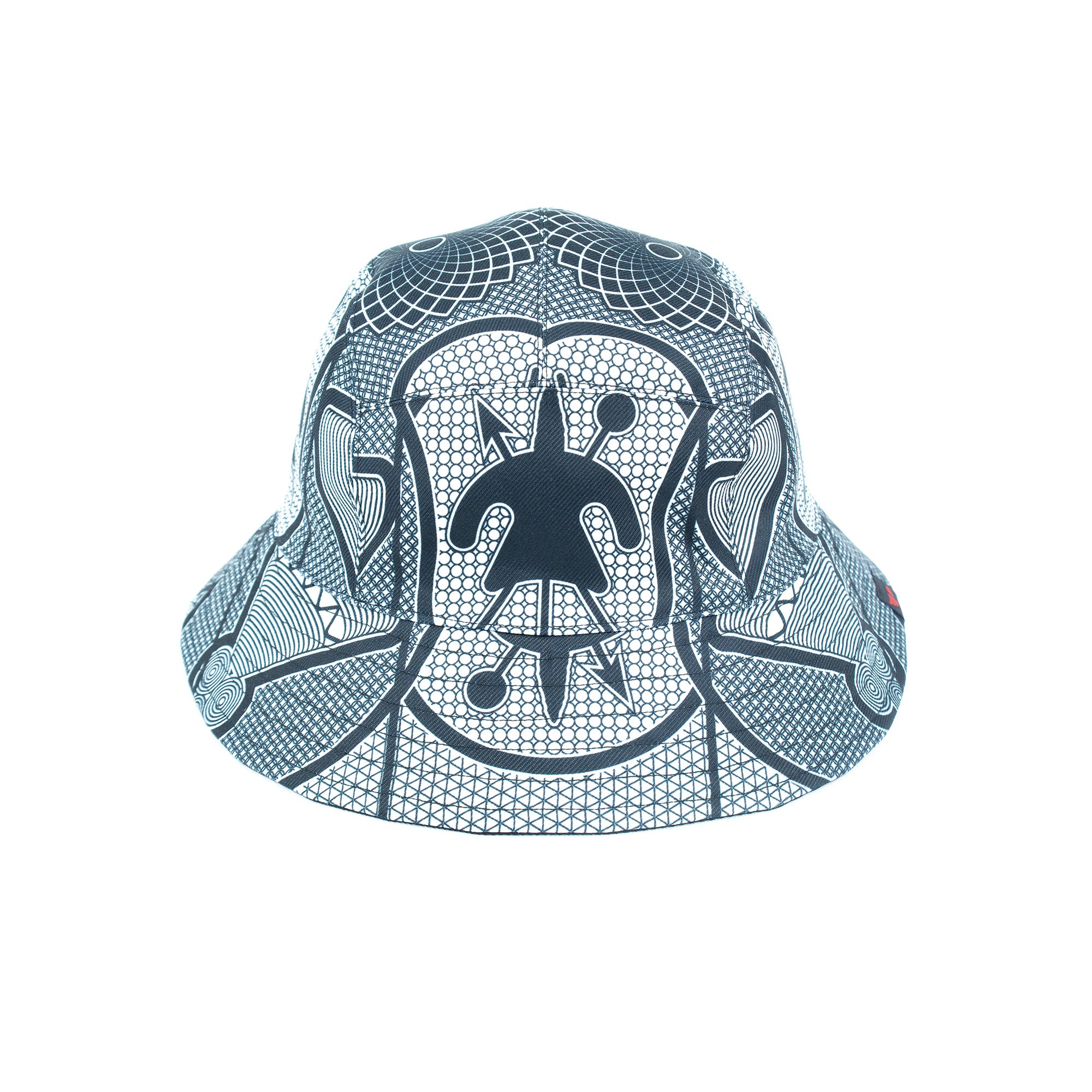 OBJECT: THEBE EA BASOTHO REVERSIBLE BUCKET HAT [PATTERN 5] // REF: PW-01-HAT