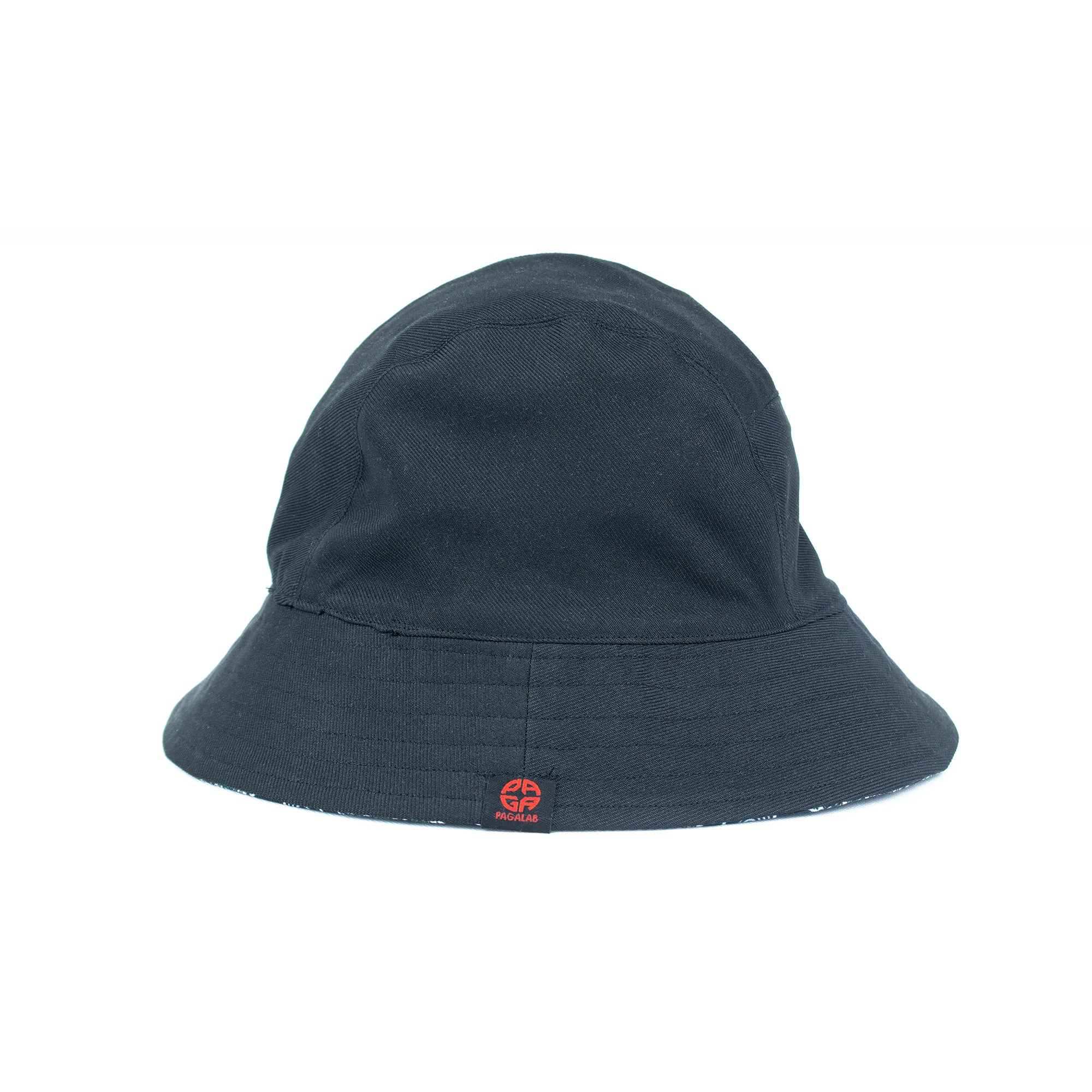 OBJECT: PAGA LOGO PATTERN REVERSIBLE BUCKET HAT // PATTERN 2 // REF: PW-01-HAT